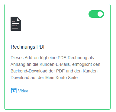 Screenshot: Invoice printing in WooCommerce - Step 1